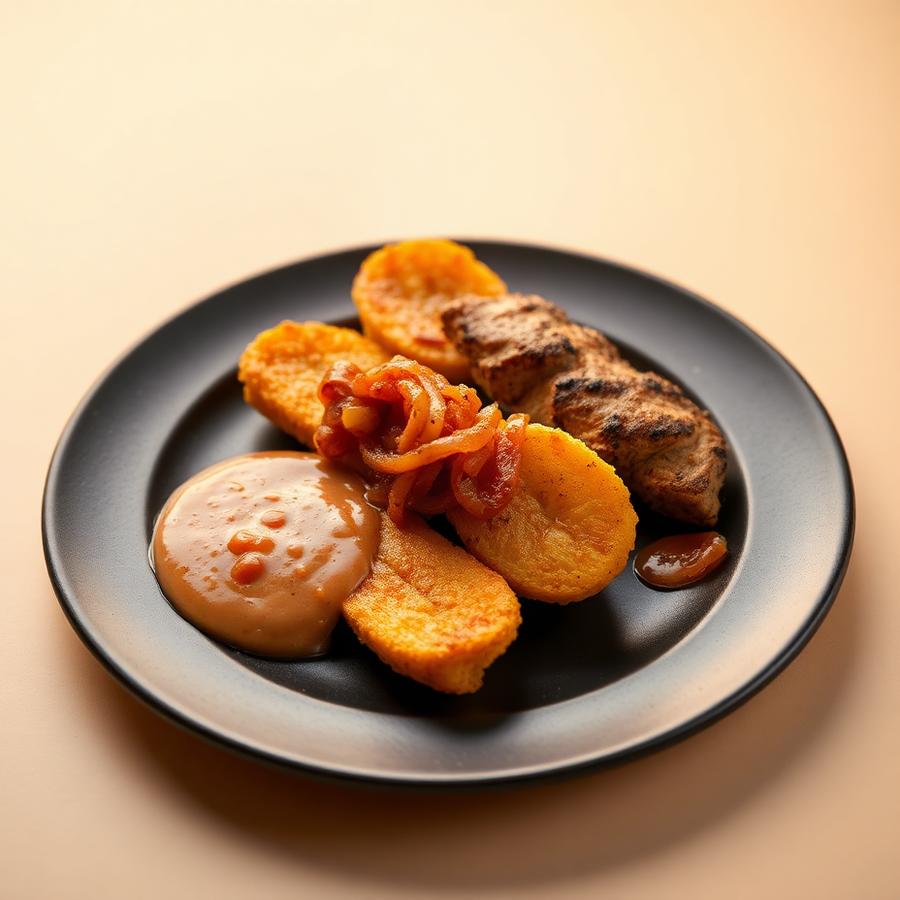 Alloco, plat ivoirien de bananes plantains frites, symbole de la cuisine locale en Côte d'Ivoire